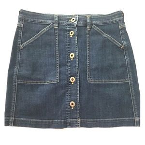 J Crew Denim Skirt